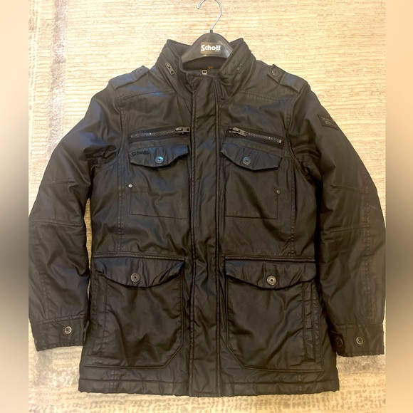 Schott NYC Men's Hooded Field Jacket - Picture 1 of 8
